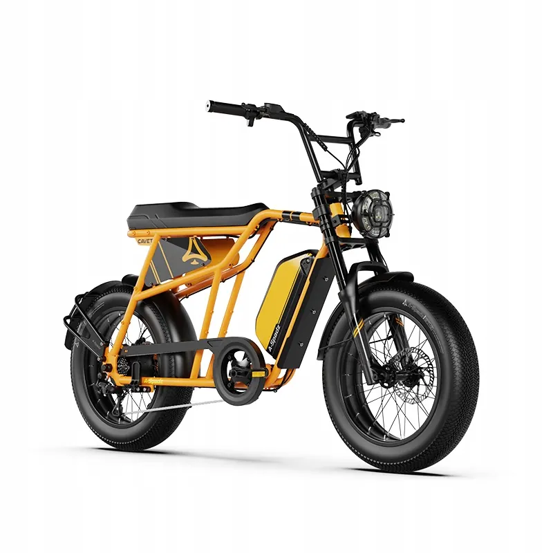 Bici elettrica fatbike A-Spadz Cavet Air 250W 48V 15,6Ah su sterrato