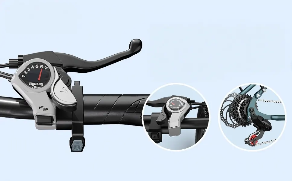 AAIRSK GT900 Mountain Bike Elettrica image 13