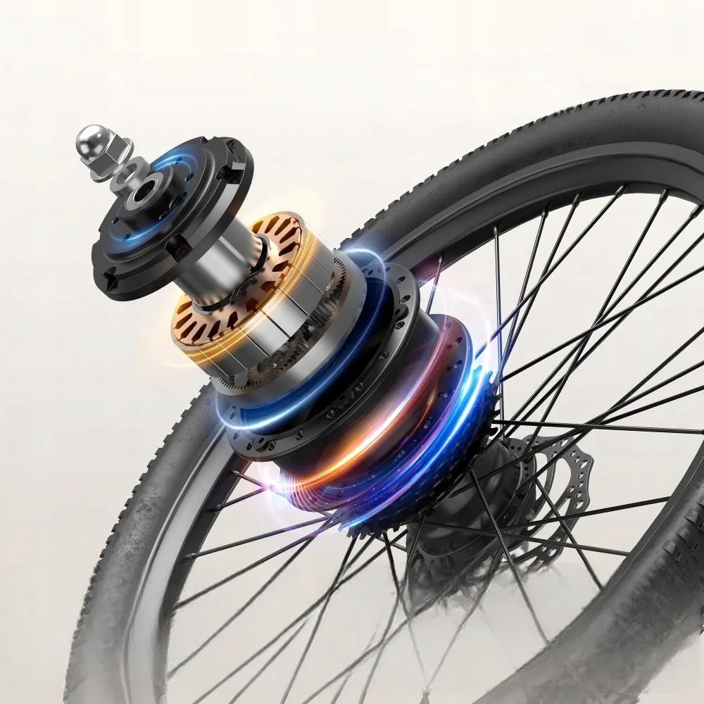 Ruota da 24 pollici della bici elettrica Aairsk SU7 per adulti