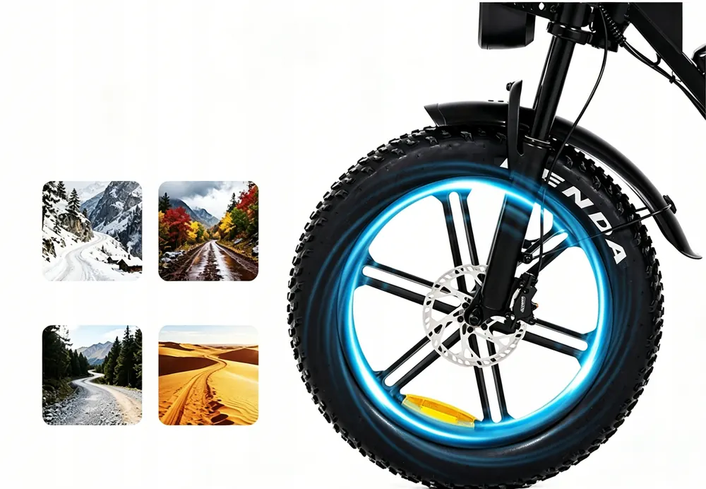AAIRSK V8 Max Bici Elettrica Pieghevole image 6