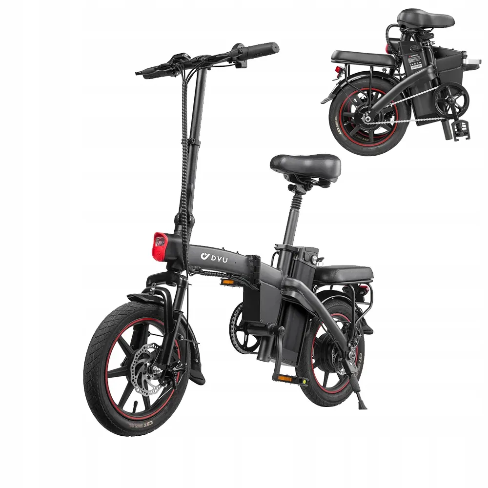 DYU A5 Bici Elettrica Pieghevole Città image 2