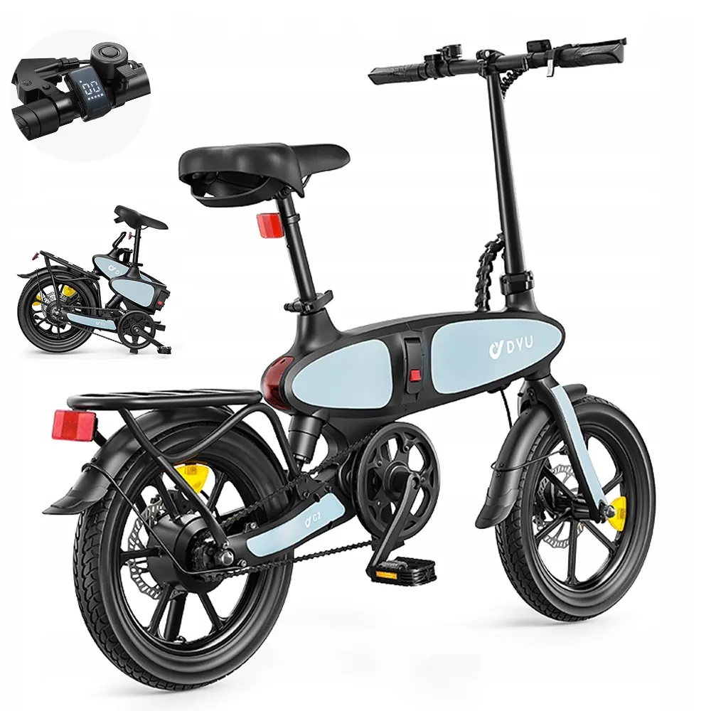 DYU C2 Bici Elettrica Pieghevole 16" image 14