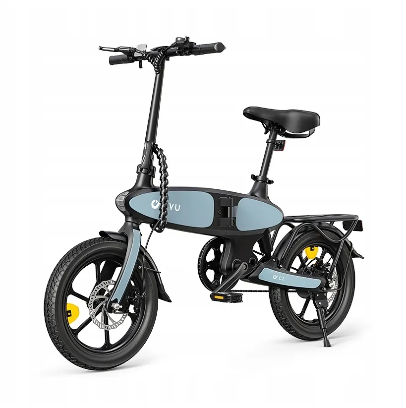 Bici elettrica DYU C2 250W 25km/h parzialmente assemblata e regolata