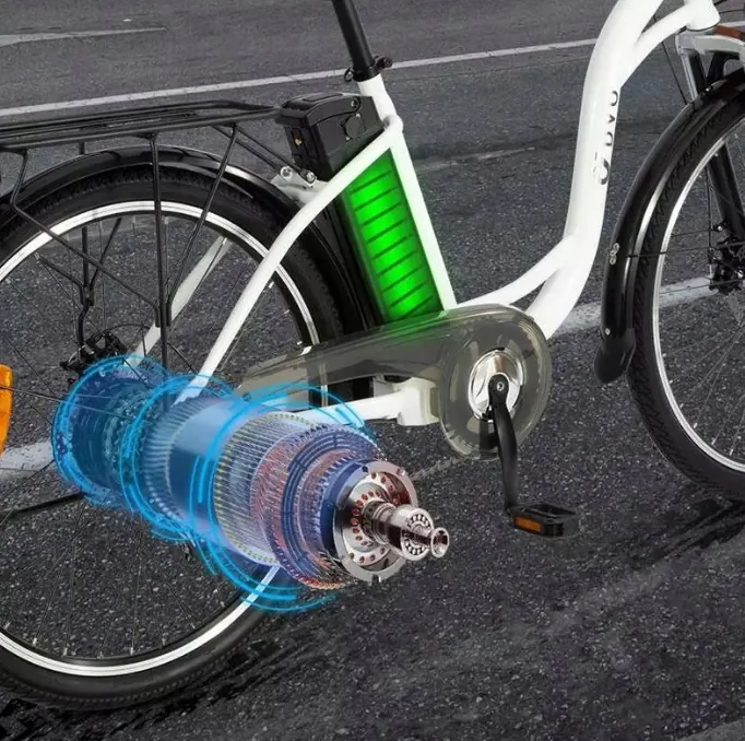 DYU C6 Bici Elettrica da Città image 3