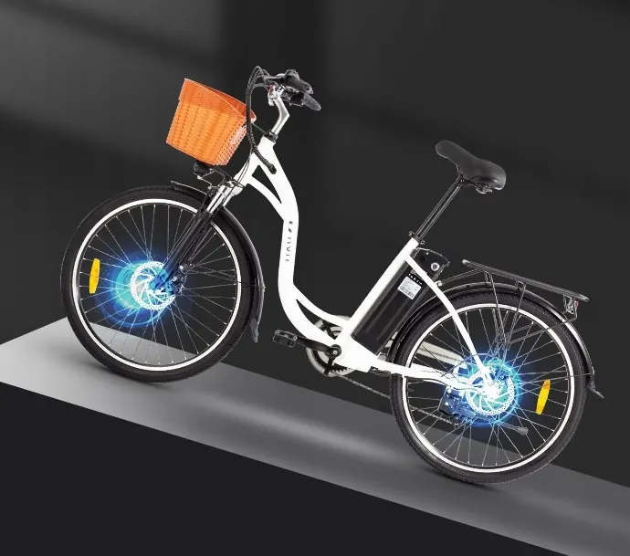 DYU C6 Bici Elettrica da Città image 9