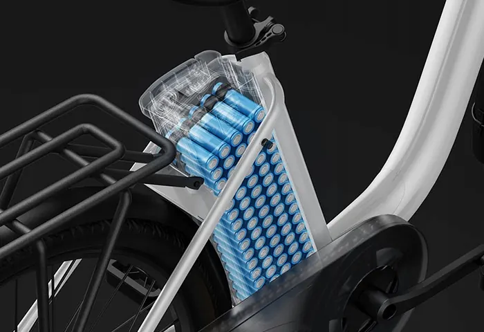 Codice produttore DYU C6 per bici elettrica urbana
