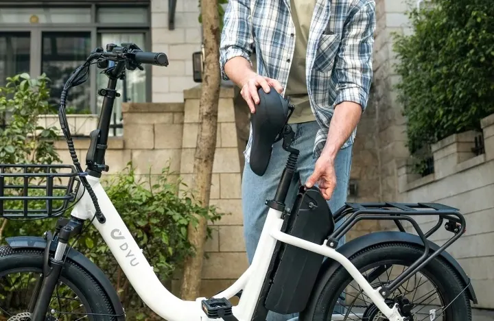 DYU C9 Bici Elettrica Pieghevole image 3