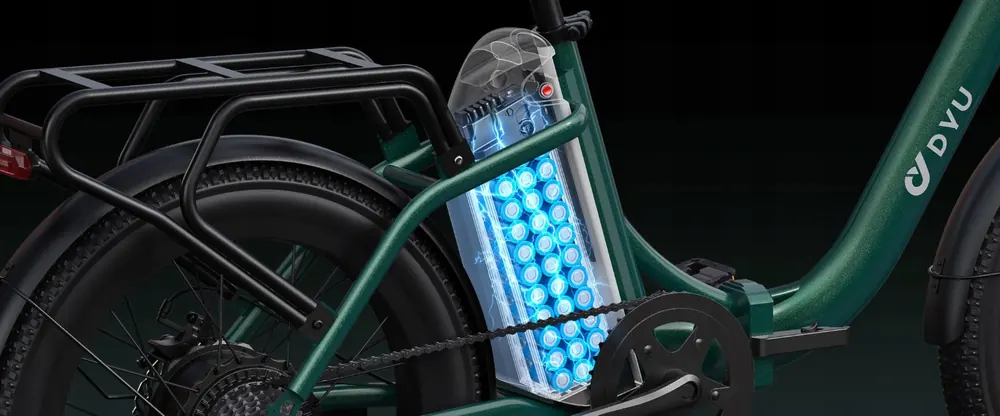 DYU C9 Bici Elettrica Pieghevole image 5