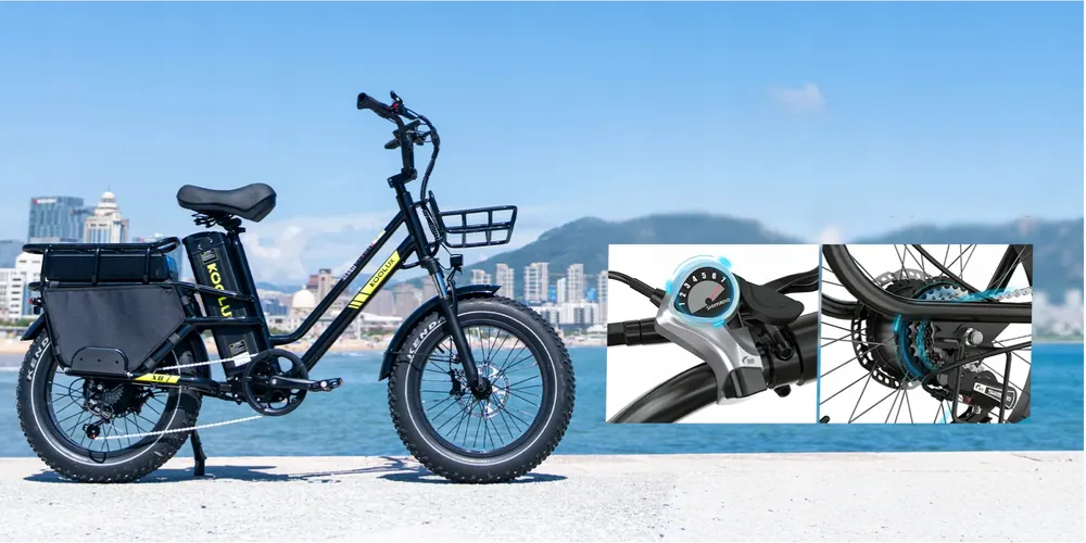 E-MOTO 20" E-Bike Elettrica 1000W image 13