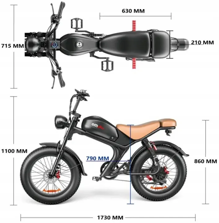EMOKO C93 Bici Elettrica Fuoristrada image 3