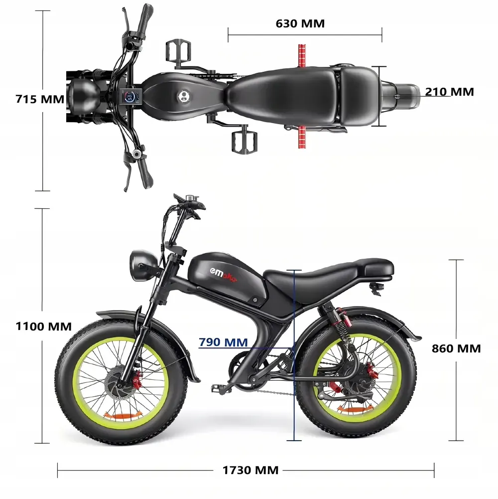 EMOKO C93 Scooter Elettrico Doppio Motore image 4
