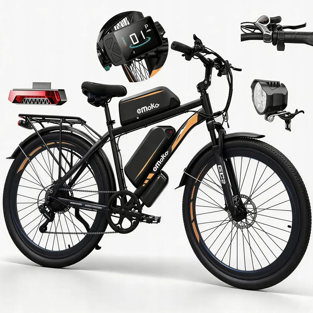 Bici elettrica EMOKO EC27 500W 45km/h 150km autonomia