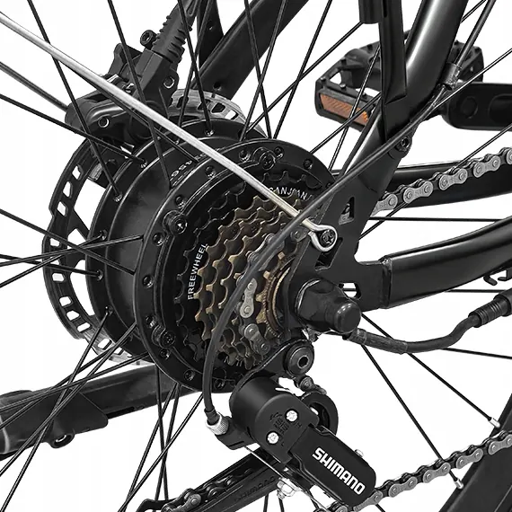 Marca EMOKO sulla bici elettrica EC27 doppia batteria