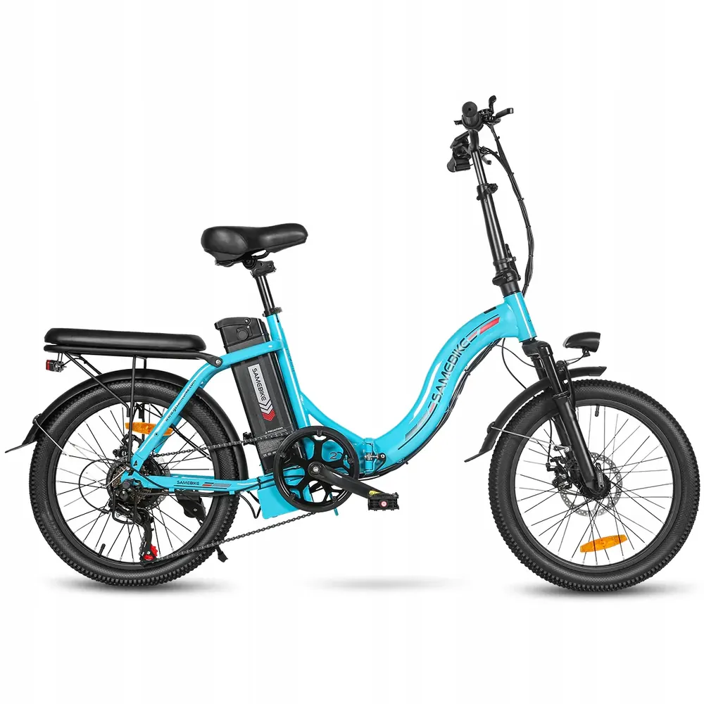 SAMEBIKE CY20 Bici Elettrica Pieghevole Urbana image 3