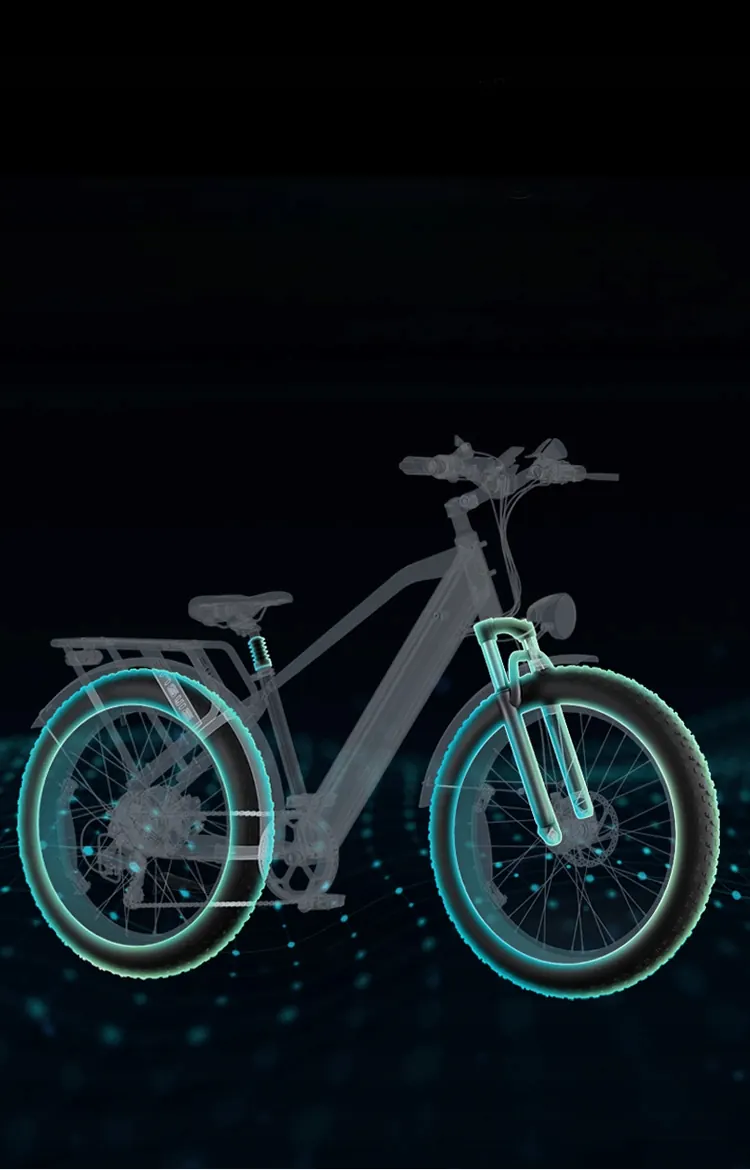 Bici elettrica ENGWE E26 ST con autonomia 140 km e batteria 48V 16Ah