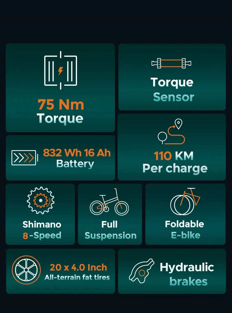 ENGWE ENGINE PRO 2.0 Bici Elettrica Pieghevole image 9