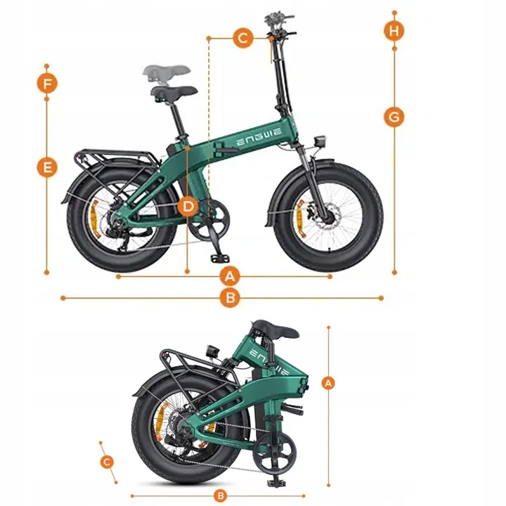 ENGWE EP-2 3.0 Boost Bici Elettrica Pieghevole image 10