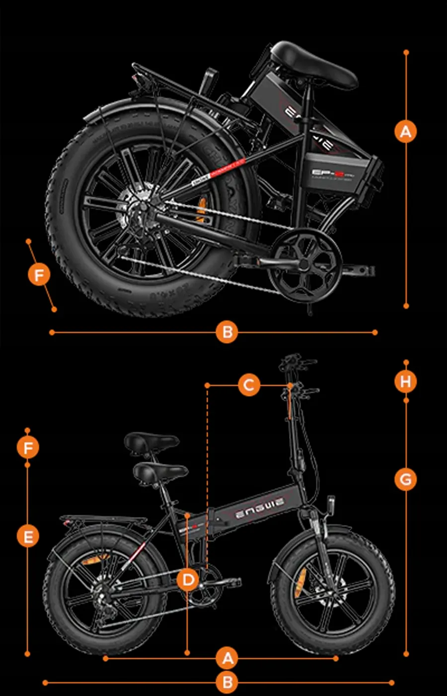 ENGWE EP-2 Boost Bici Elettrica Pieghevole image 14