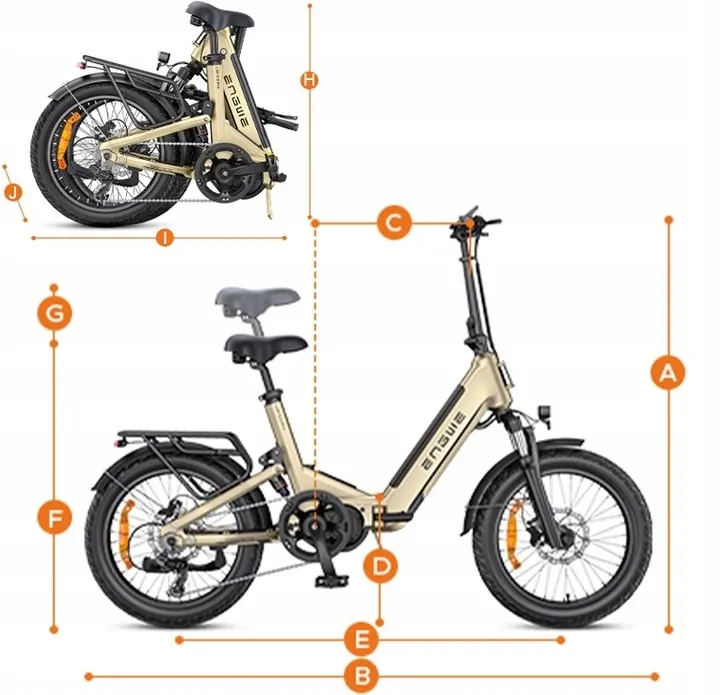 ENGWE L20 3.0 Pro Bici Elettrica Pieghevole image 14