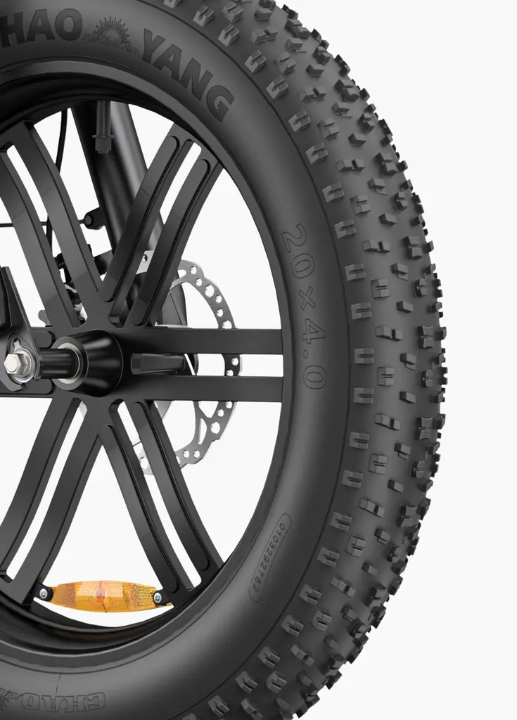 Sospensione anteriore della bici elettrica ENGWE L20 BOOST nera