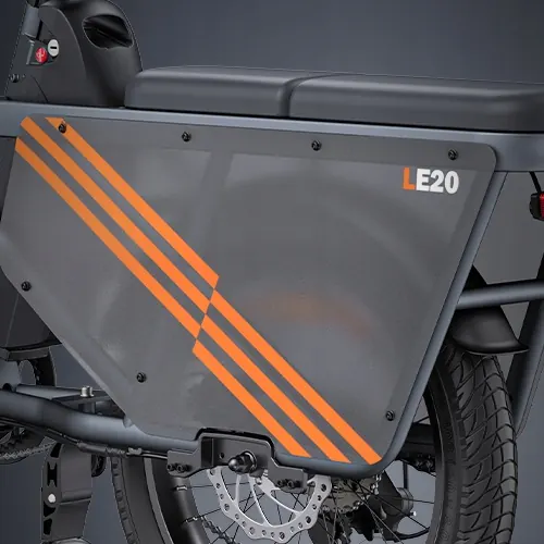 Batteria litio rimovibile doppia per bici elettrica ENGWE LE20 48V