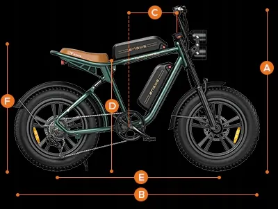 ENGWE M20 Bici Elettrica Dual Battery image 6