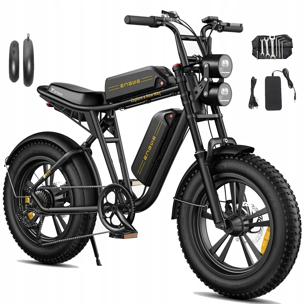 Bici elettrica ENGWE M20 1000W 26Ah 45km/h 150km doppia batteria