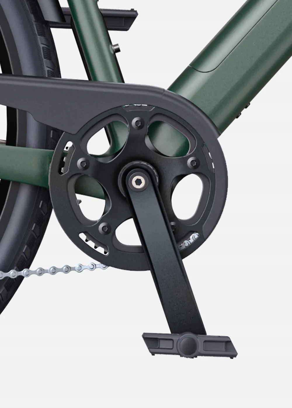 Bici elettrica urbana leggera Engwe MapFour N1 Air con GPS integrato