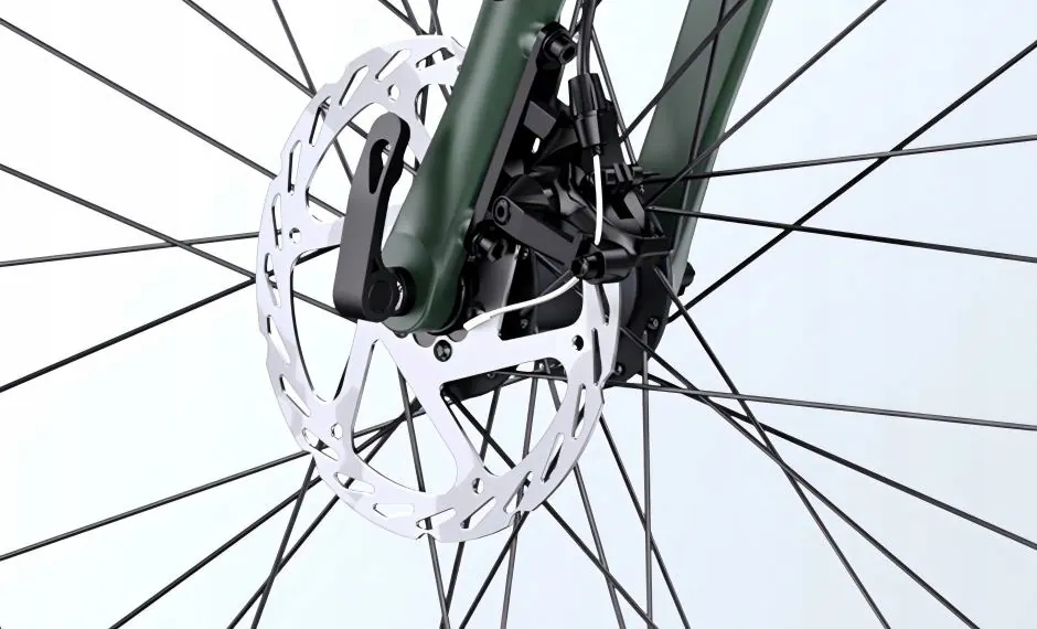 Motore 250W della bici elettrica ENGWE MapFour N1 AIR ST verde