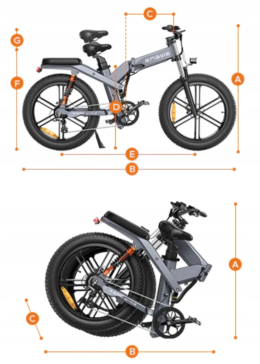 ENGWE X26 E-Bike Fuoristrada Doppia Batteria image 5