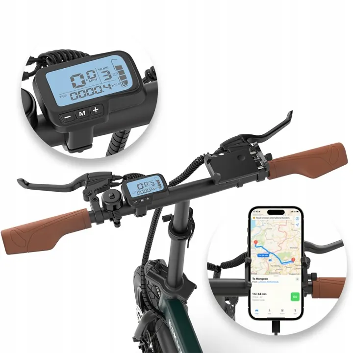 Telaio in alluminio leggero della bici ESKUTE F200