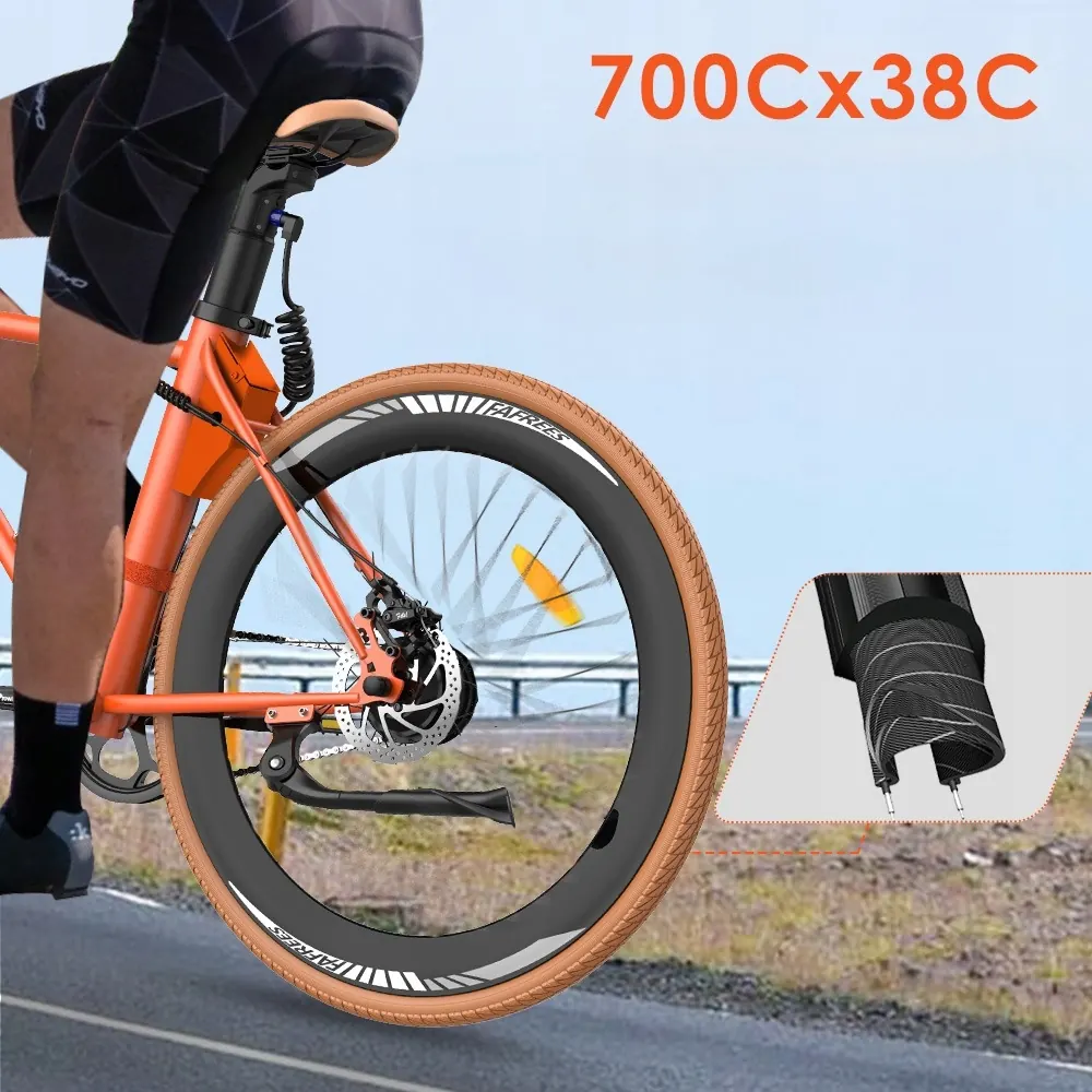 FAFREES F1 Bici Elettrica da Corsa image 5