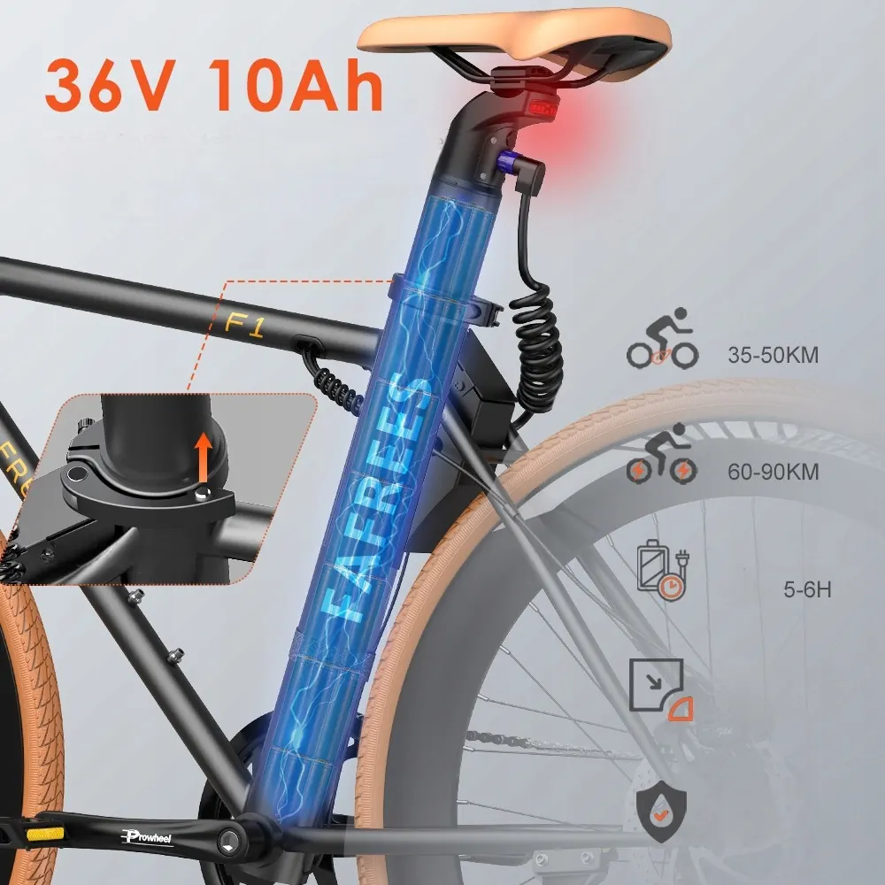 Telaio taglia L della bici elettrica FAFREES F1