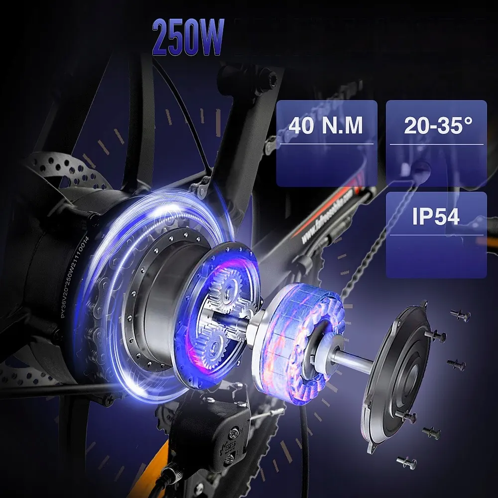 FAFREES F20 Bici Elettrica Pieghevole Fat image 3