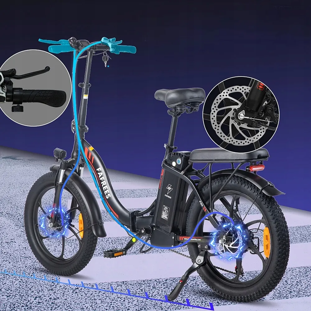 FAFREES F20 Bici Elettrica Pieghevole Fat image 4