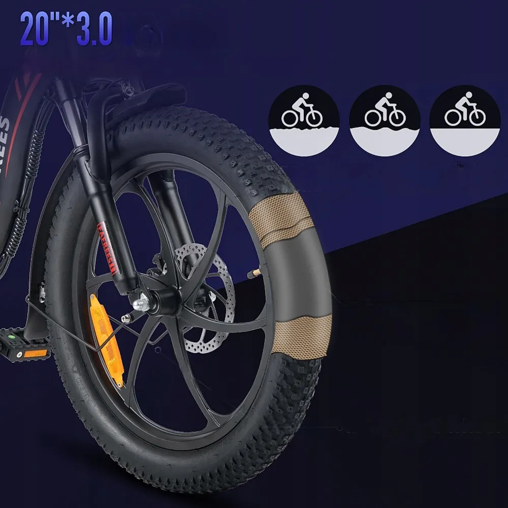 Motore 250W del Fafrees F20, silenzioso e potente per la città