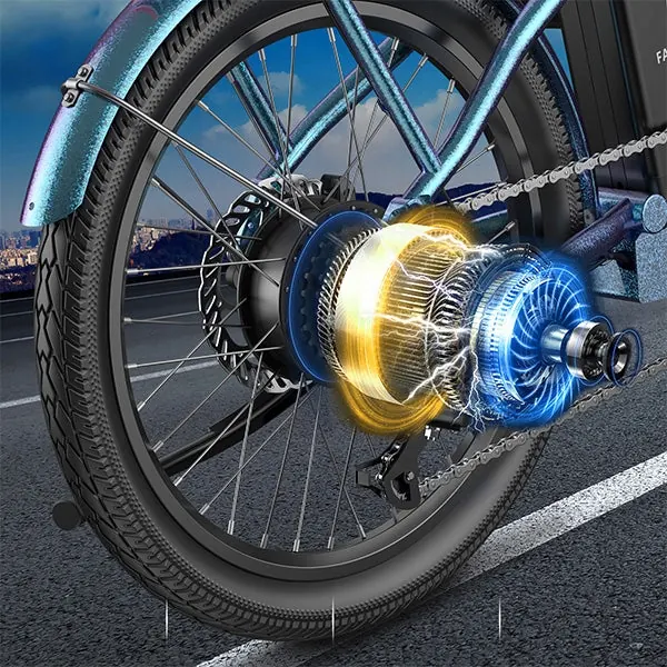 FAFREES F20 Bici Elettrica Pieghevole image 7