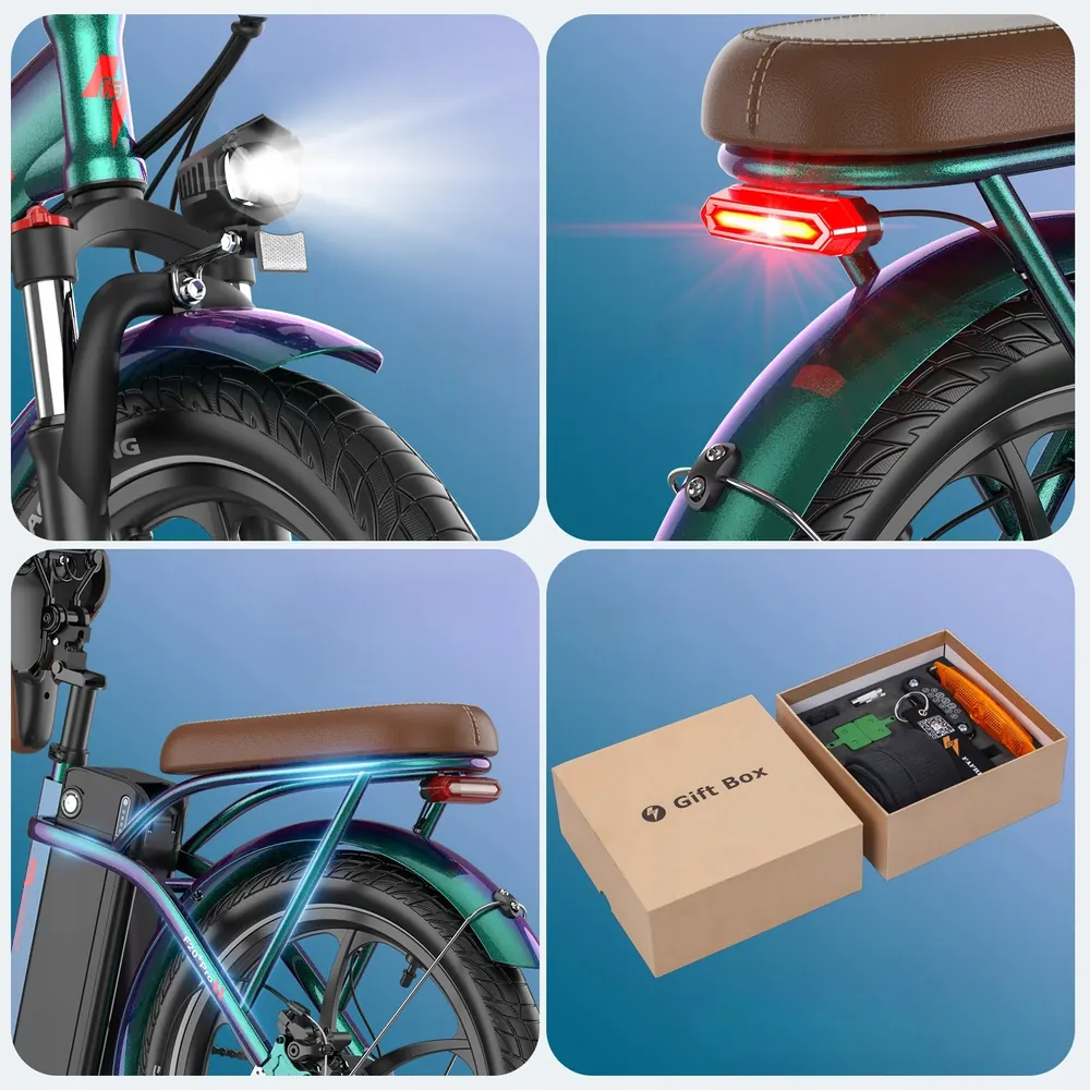 FAFREES F20+ Pro Bici Elettrica Pieghevole image 10