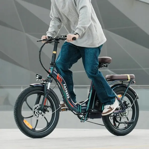 Fafrees F20+ Pro e-bike pieghevole con batteria 25Ah e ricarica 12 ore