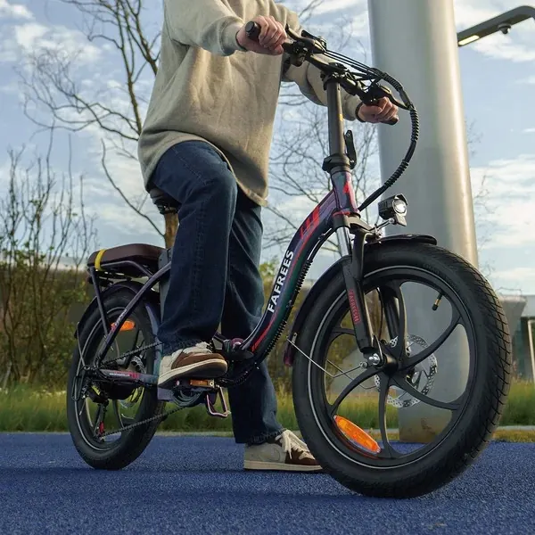 Telaio in alluminio leggero della Fafrees F20+ Pro e-bike