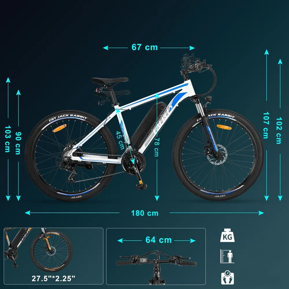 Bici elettrica Fafrees F28 MT adatta a uomo e donna