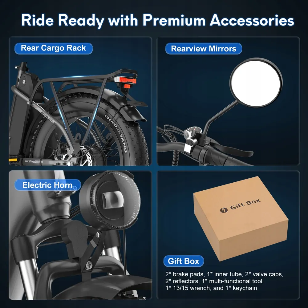 FAFREES FF20 Polar E-Bike Pieghevole 20" image 9