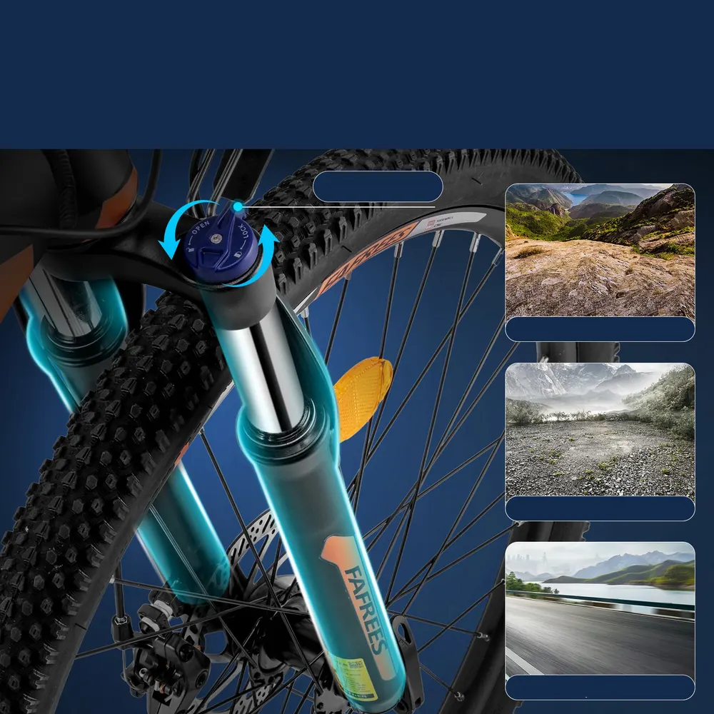 Carico massimo 120 kg per e-bike FAFREES Hailong One