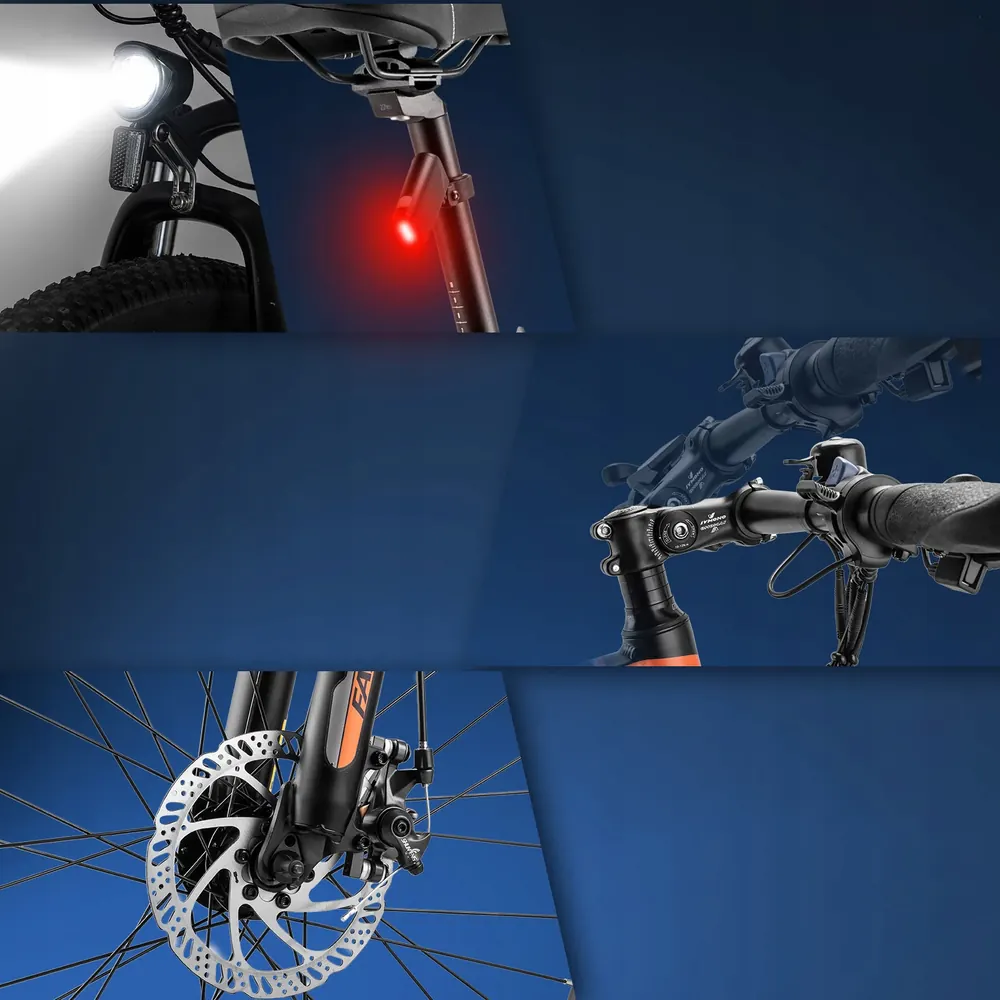 Telaio in alluminio della bici elettrica FAFREES Hailong One