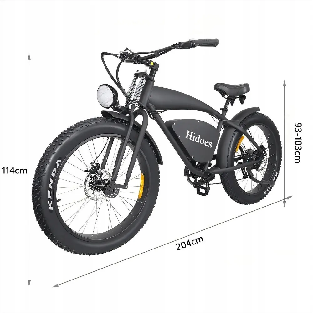 HIDOES B3 Fat Tire E-Bike image 3
