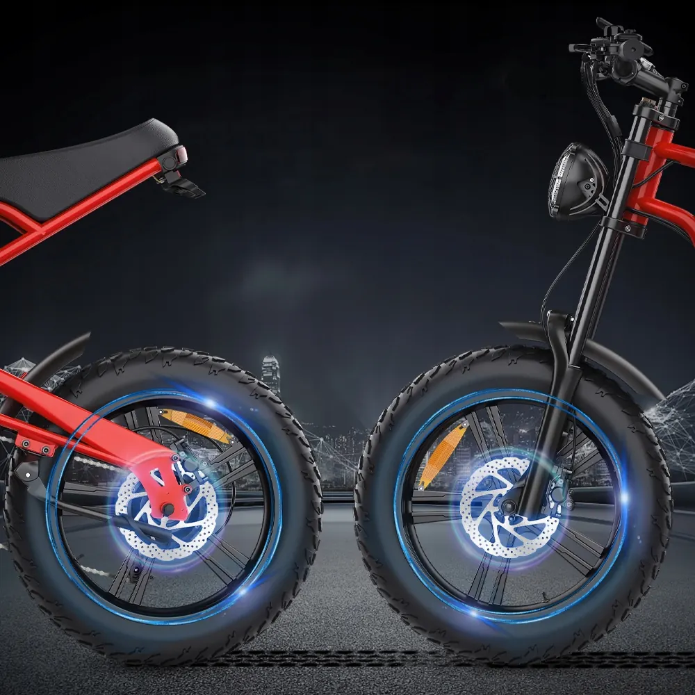 Bicicletta elettrica Hidoes B6 1200W 48V 15Ah con freni idraulici