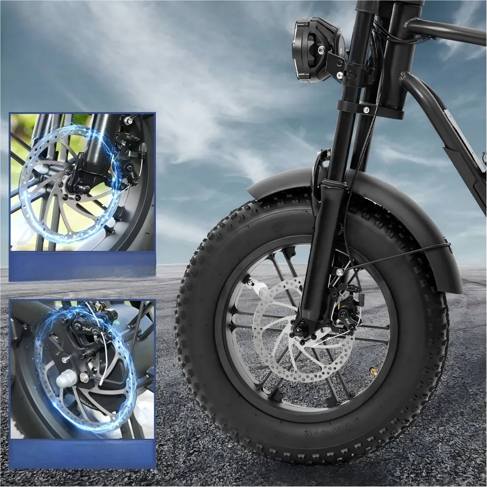 Bici elettrica Hidoes B6MINI con motore 500W e batteria 48V