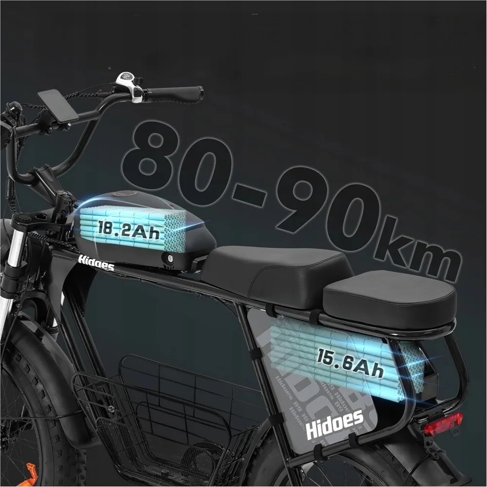 HIDOES B9 Fat Bike Elettrica image 7
