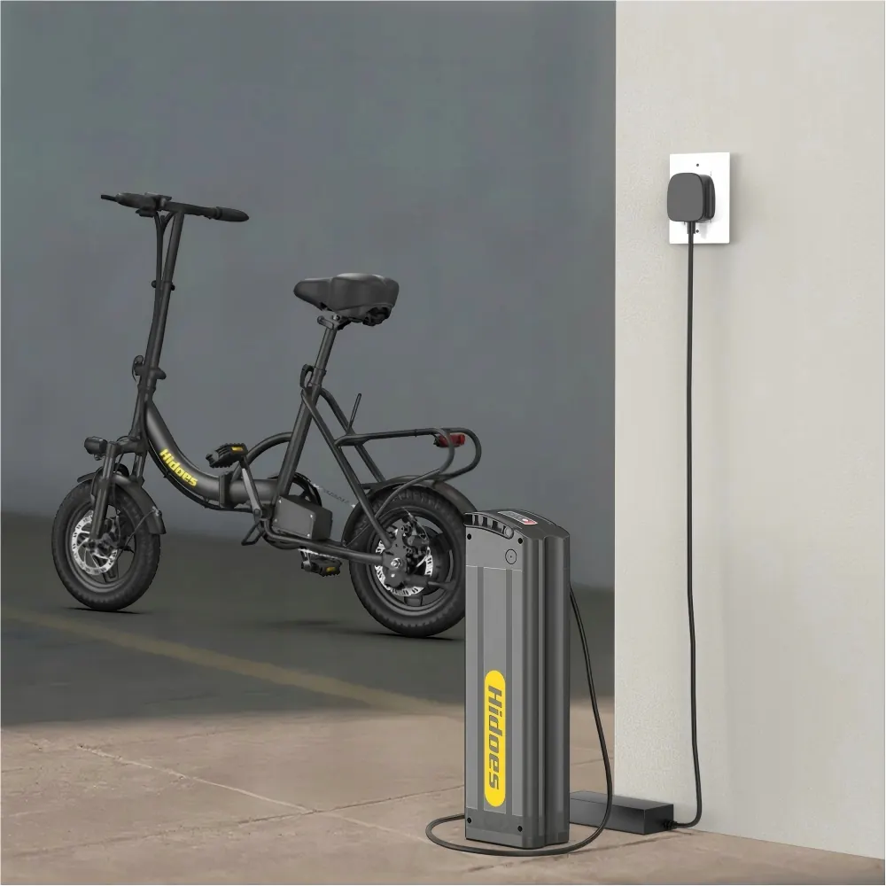Bici elettrica Hidoes C5 adatta per utenti da 155 a 180 cm.