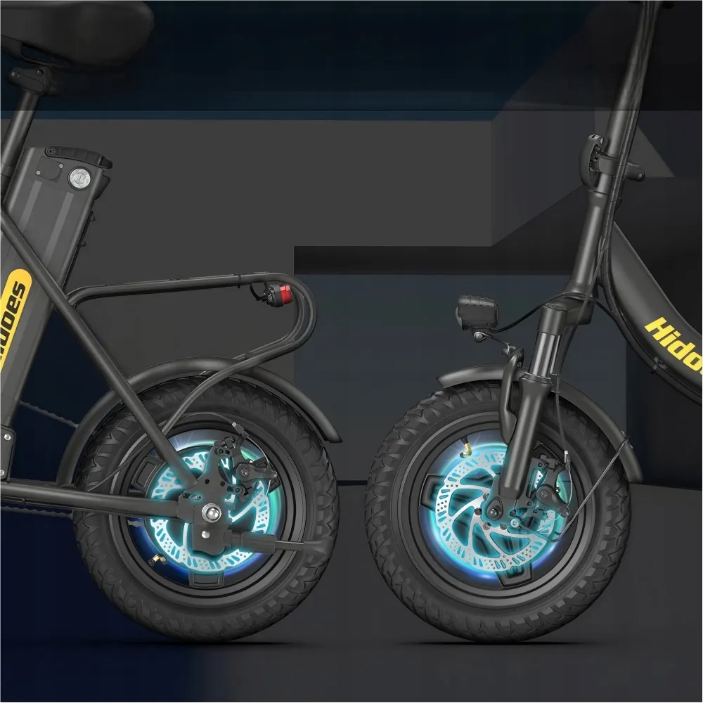 Telaio in alluminio della bici elettrica pieghevole Hidoes C5